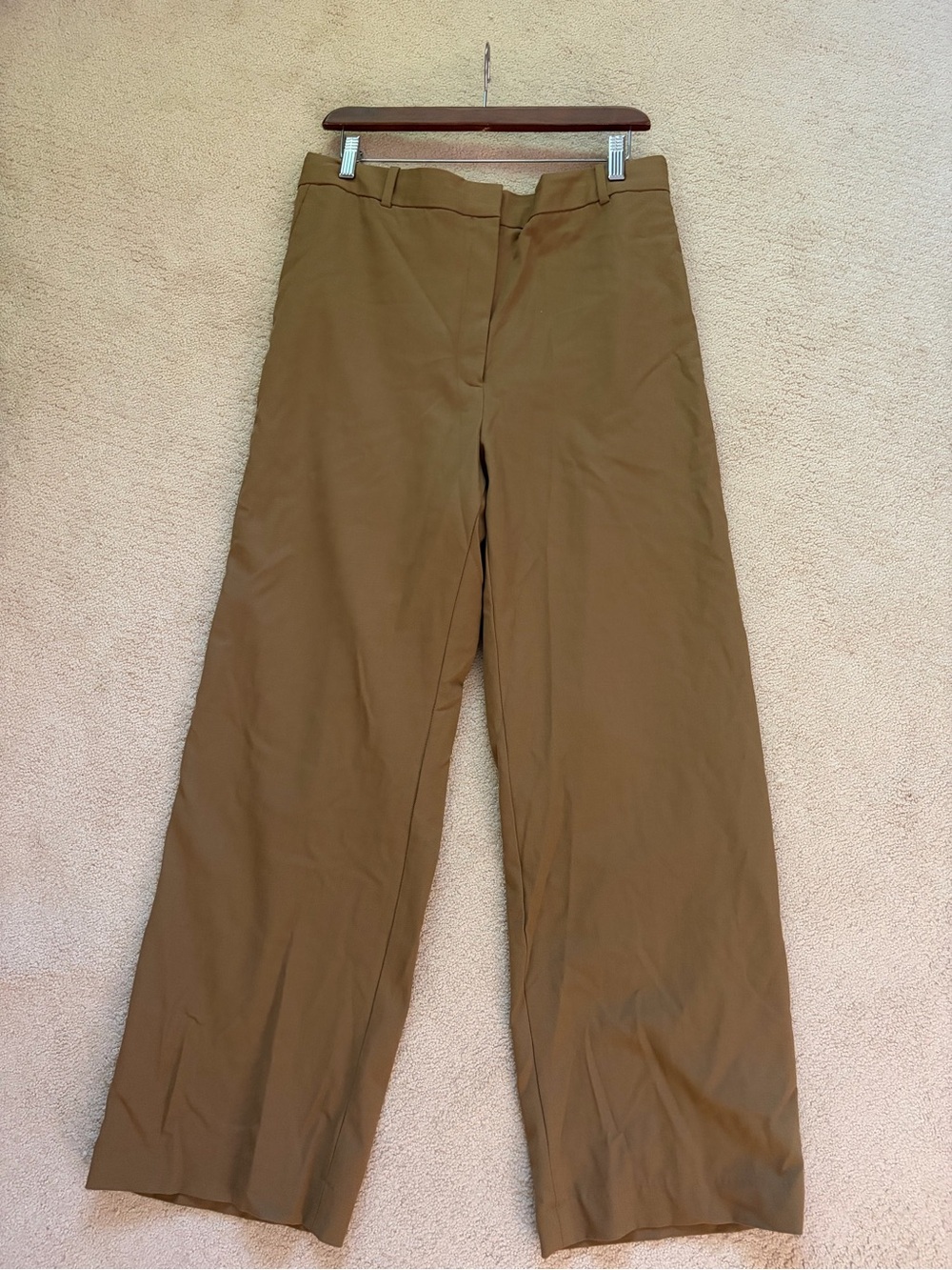 Babaton Aritzia The Agency High Rise Trouser Dress Pants in Brown